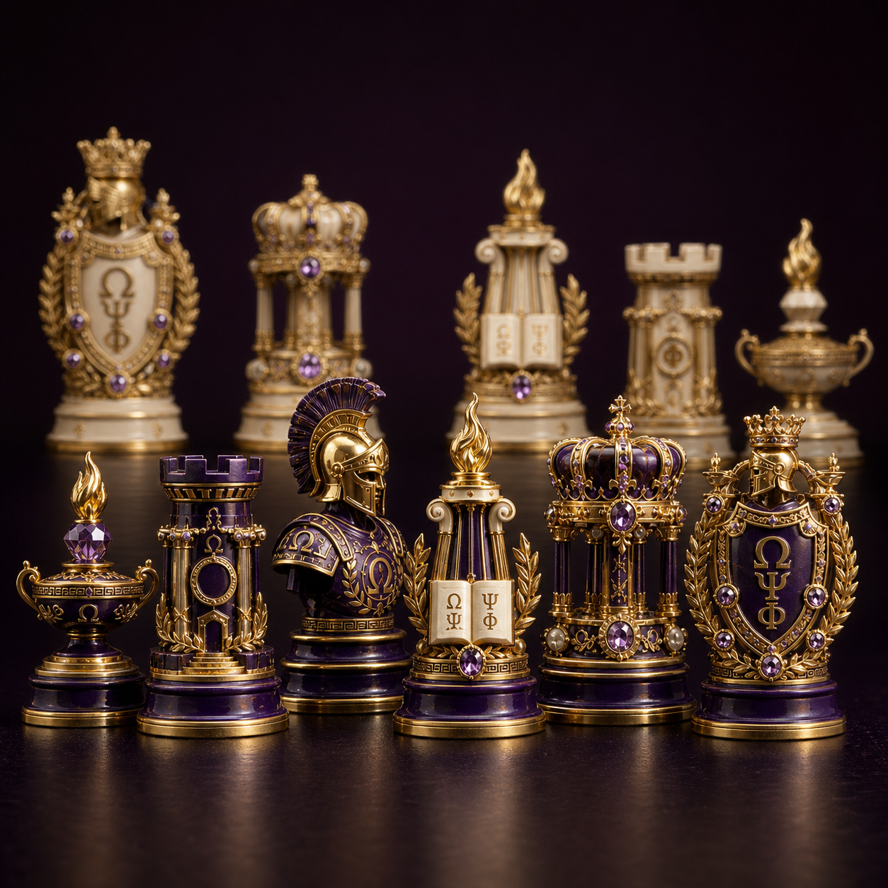 Premium OMPP Chess Set NTNA